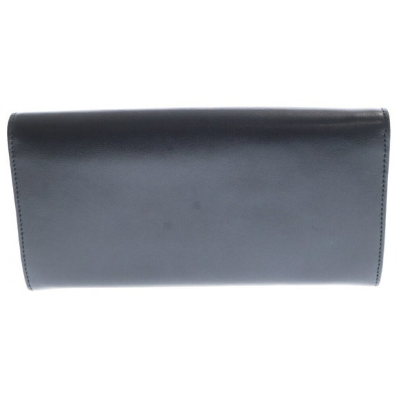 Fendi Black Peekaboo Leather Bifold Long Wallet Continental - Picture 1 of 5
